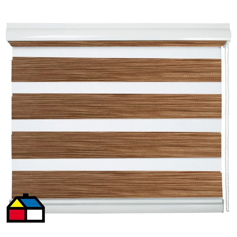 VOLGEN - Cortina Roller Duo Look Madera