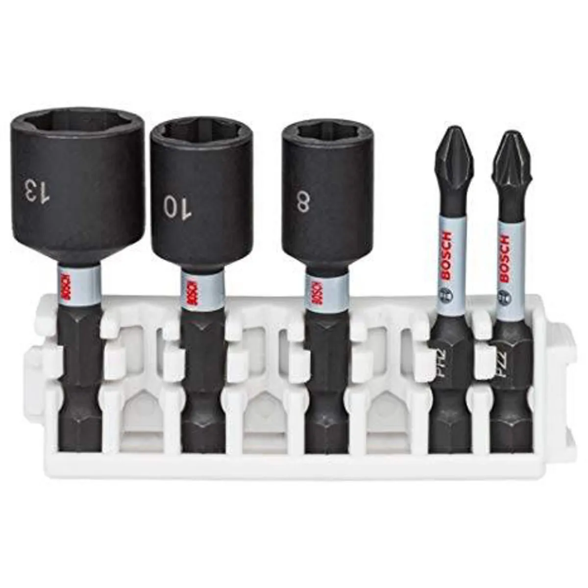 BOSCH - Kit de puntas y dados 5 piezas