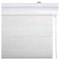 Cortina Roller Dúo Poliéster Beige