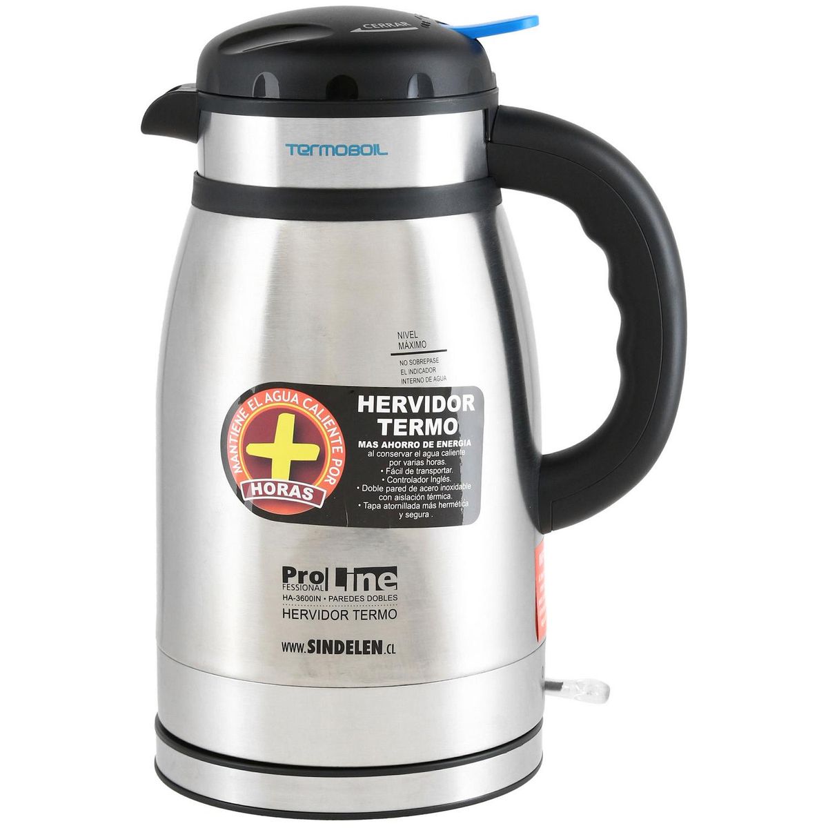 SINDELEN - Termo hervidor 1,5 litros