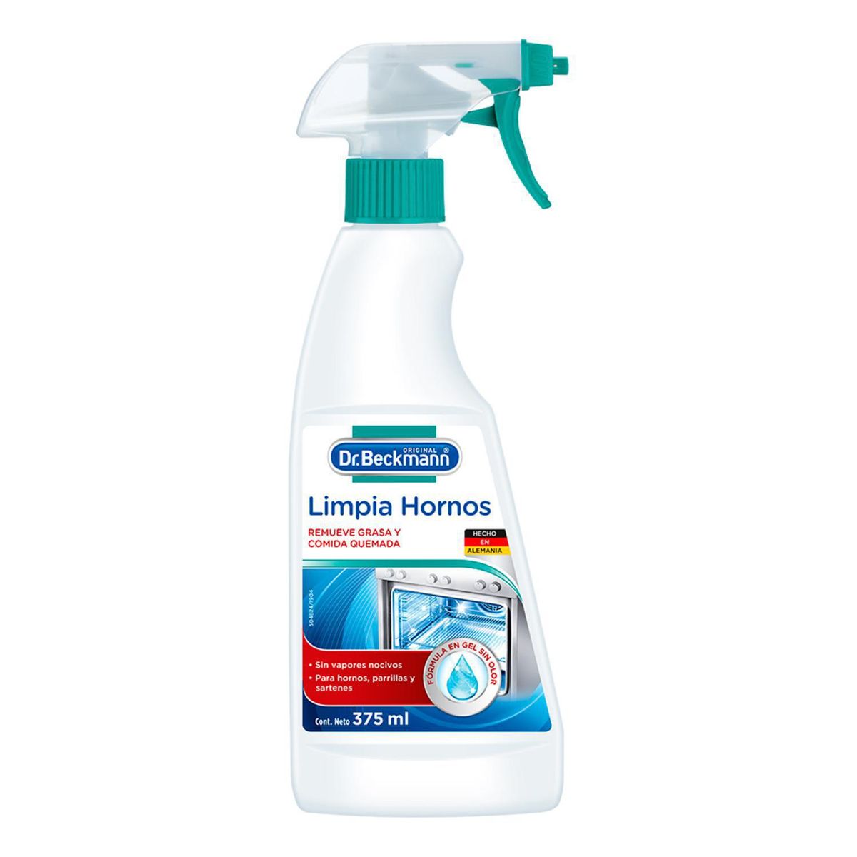 DR. BECKMANN - Limpiador En Spray Dr. Beckmann para Horno 375 ml Remoción de Grasa