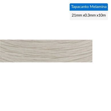 Tapacanto melamina Teka Artico 21x0,3 mm 10 m