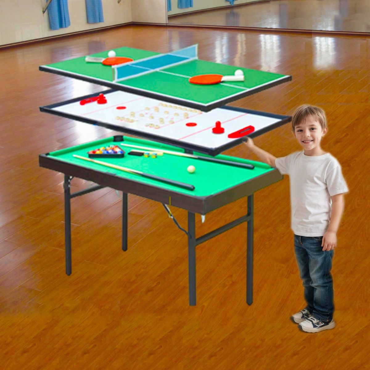 KIDSCOOL - Mesa Multijuegos 120x75x57 cm