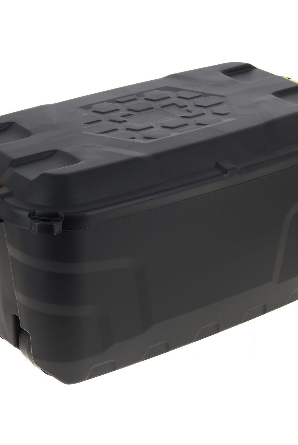 STRATA - Caja con Asa 40x42x77 cm 75 l Negro y amarillo