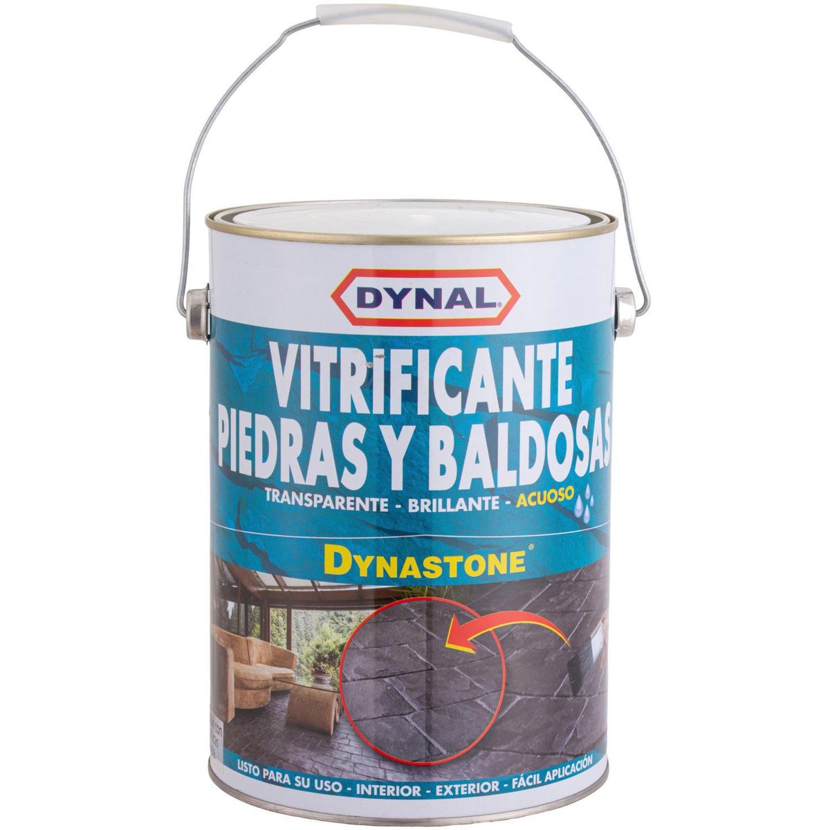 DYNAL - Barniz Vitrificante Brillante 1 galón(es) Incoloro