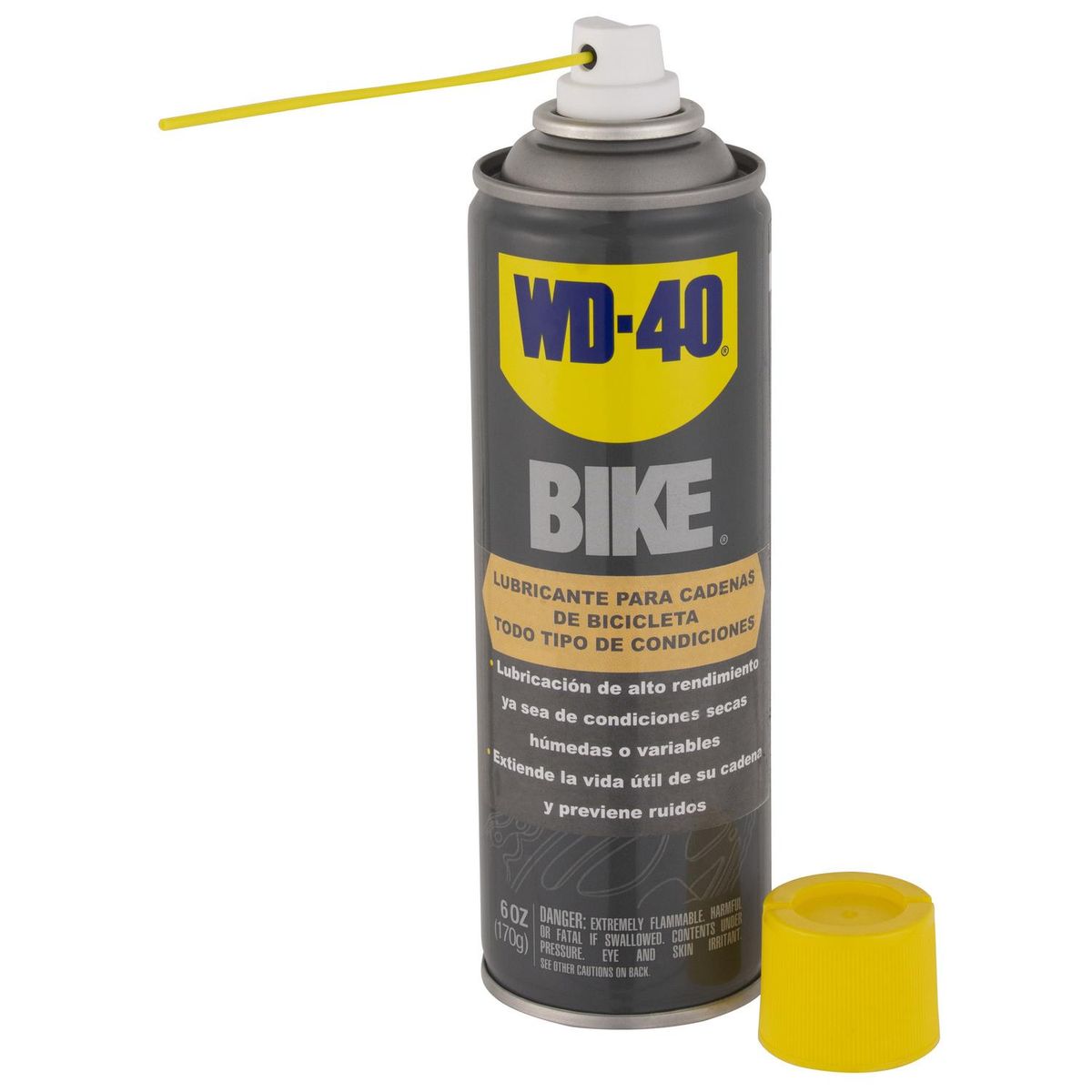 WD 40 - Lubricante Spray Wd-40 para Cadenas Bicicleta y Motocicleta 200 ml