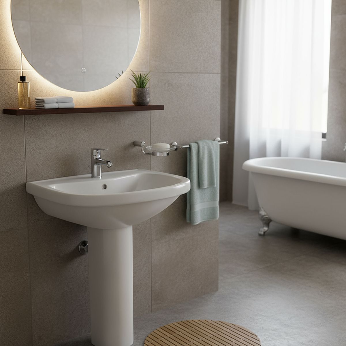 SENSI DACQUA - Portajabón cromado Cromado