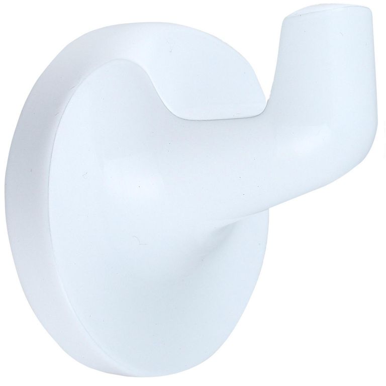 Gancho para toallas blanco
