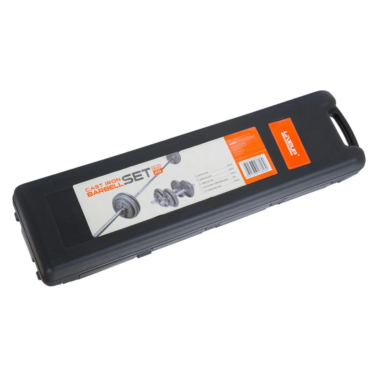 LIVEUP - Maleta Set mancuernas 50 kg acero