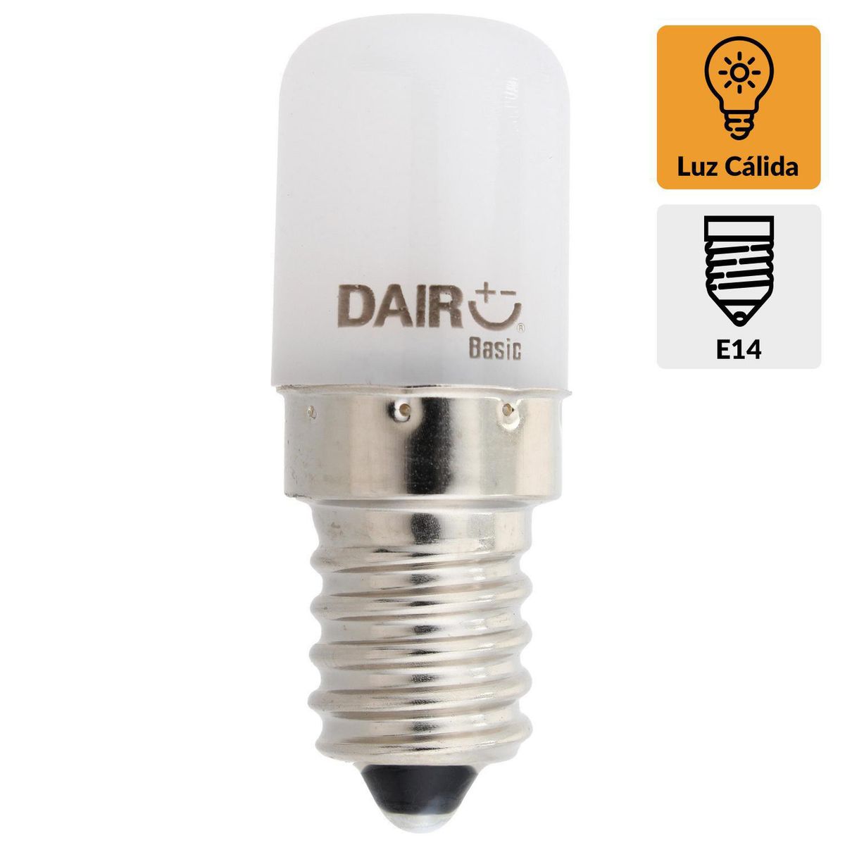 DAIRU - Ampolleta Refrigerador 1.5 W E14 120 lm Luz Cálida