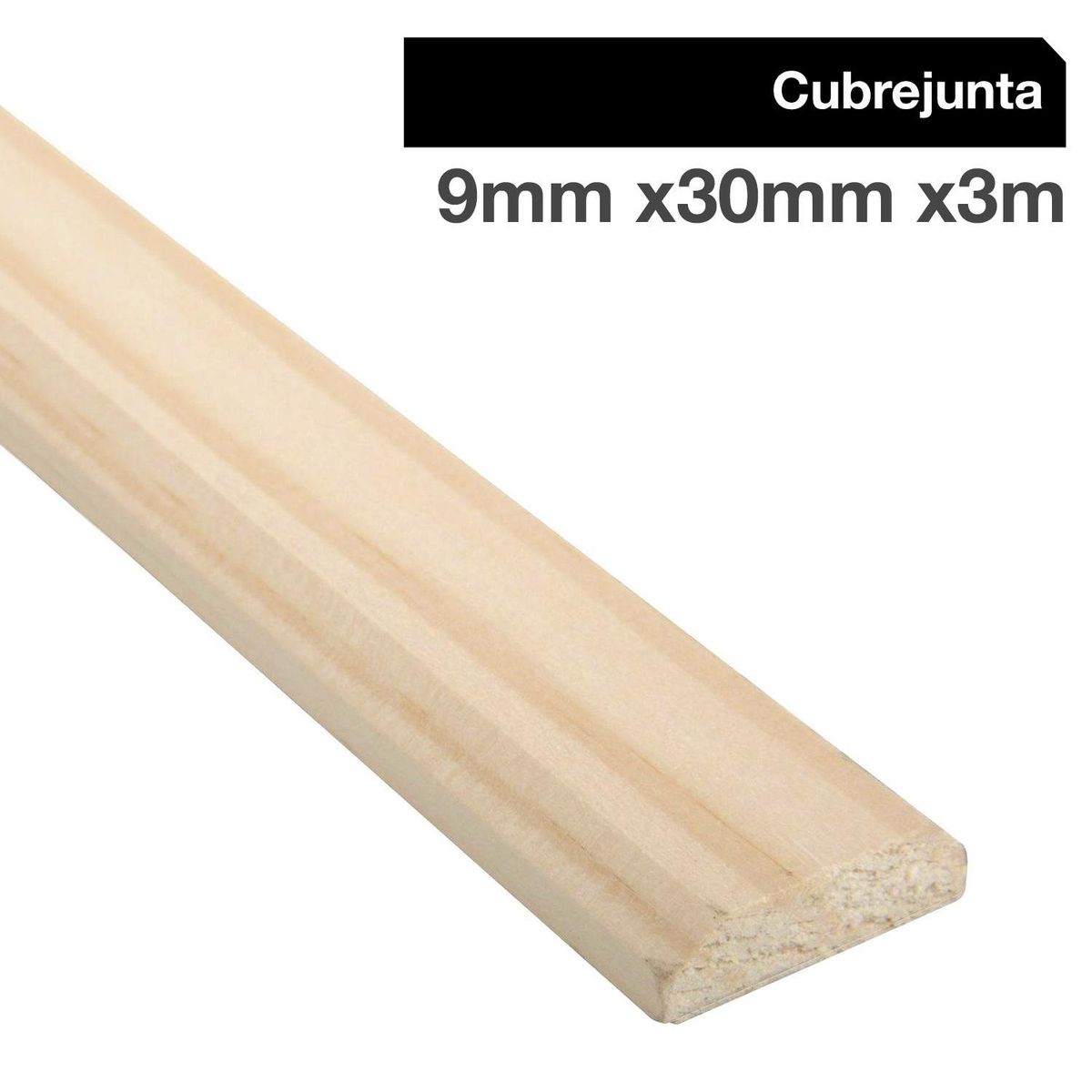 MULTIMARCA - Moldura Pino Finger Natural 9 mm 3x300 cm