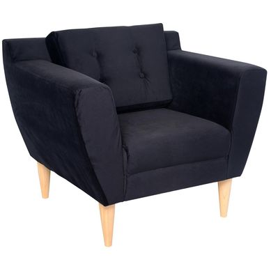 Poltrona Vals 93x75x72 cm negro