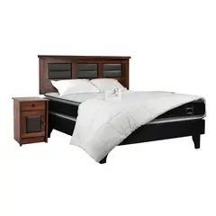 CELTA - Combo Ibérico Terapéutico Base + colchón + respaldo + 2 veladores + textil