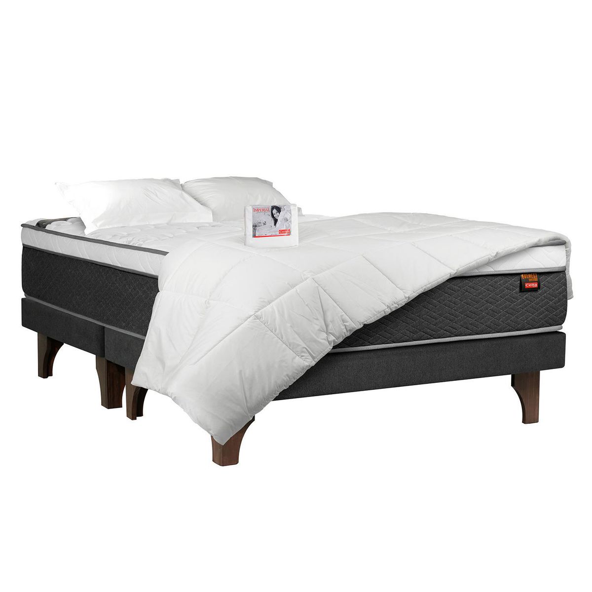 CELTA - Box Ibérico Terapéutico Iberico King Gris Oscuro