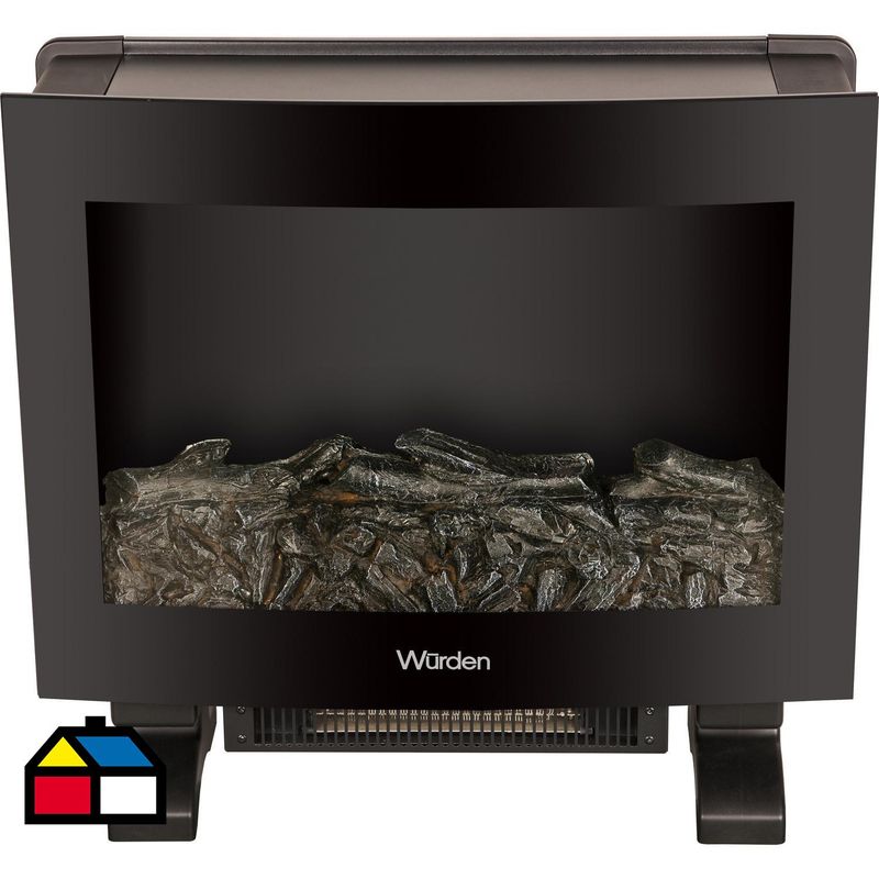 WURDEN - Chimenea eléctrica 1500 W Radiación