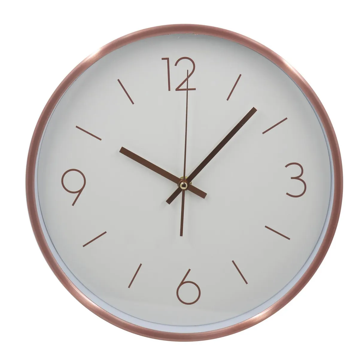 RONDA - Reloj mural 30,5 cm cobre