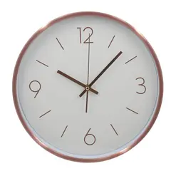 RONDA - Reloj mural 30,5 cm cobre