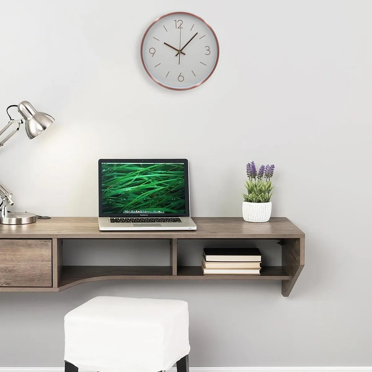 RONDA - Reloj mural 30,5 cm cobre