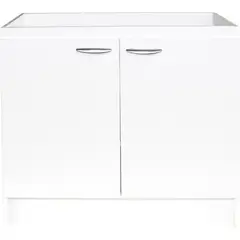 KHOR - Mueble lavaplato melamina 80 cm blanco