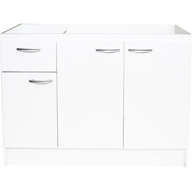 Mueble Lavaplato Melamina 120 cm Blanco