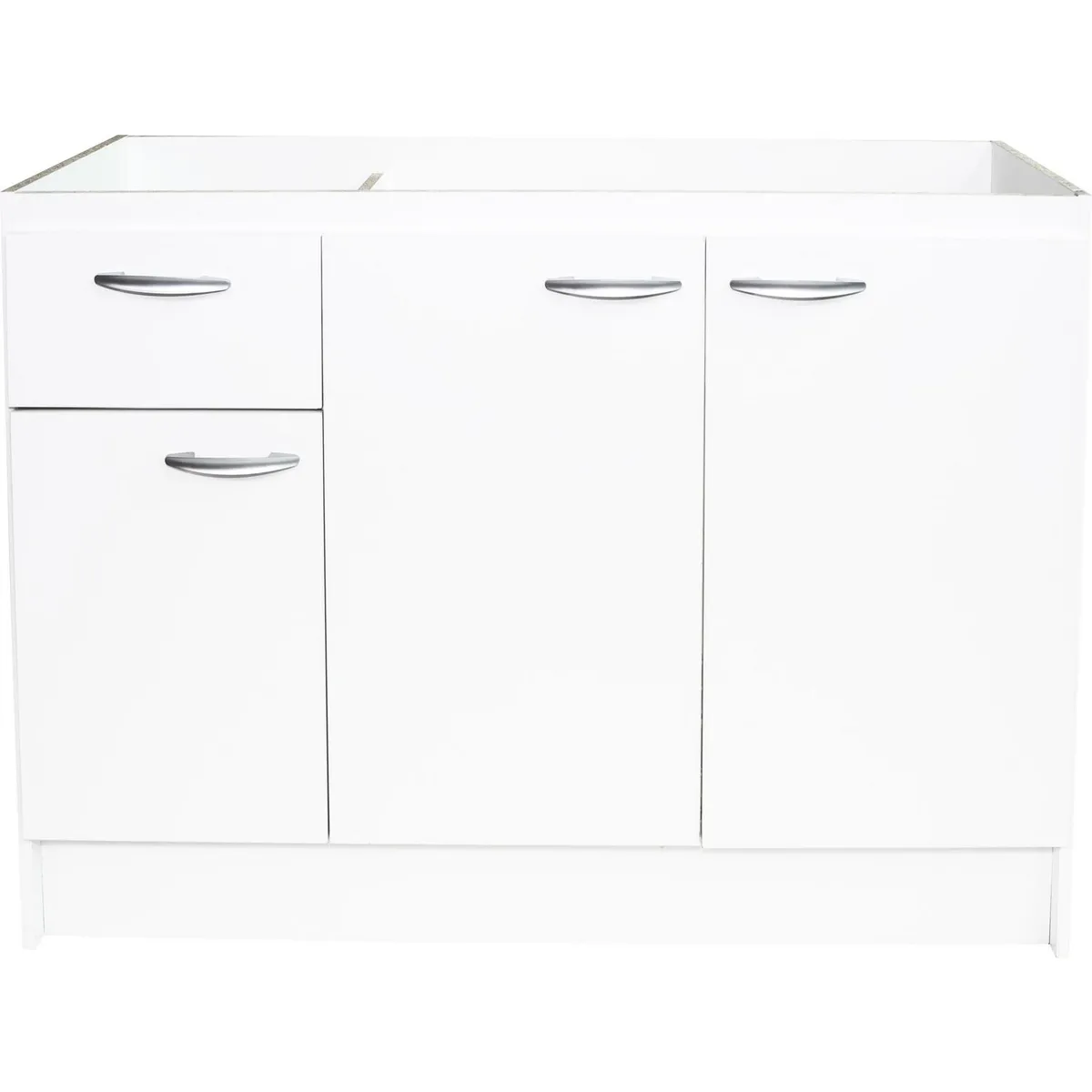 KHOR - Mueble Lavaplato Melamina 120 cm Blanco