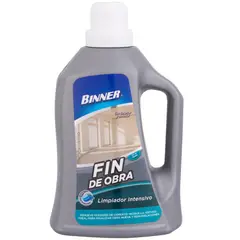 BINNER - Limpiador Fin de Obra Remueve Cemento y Estuco 1 Litro