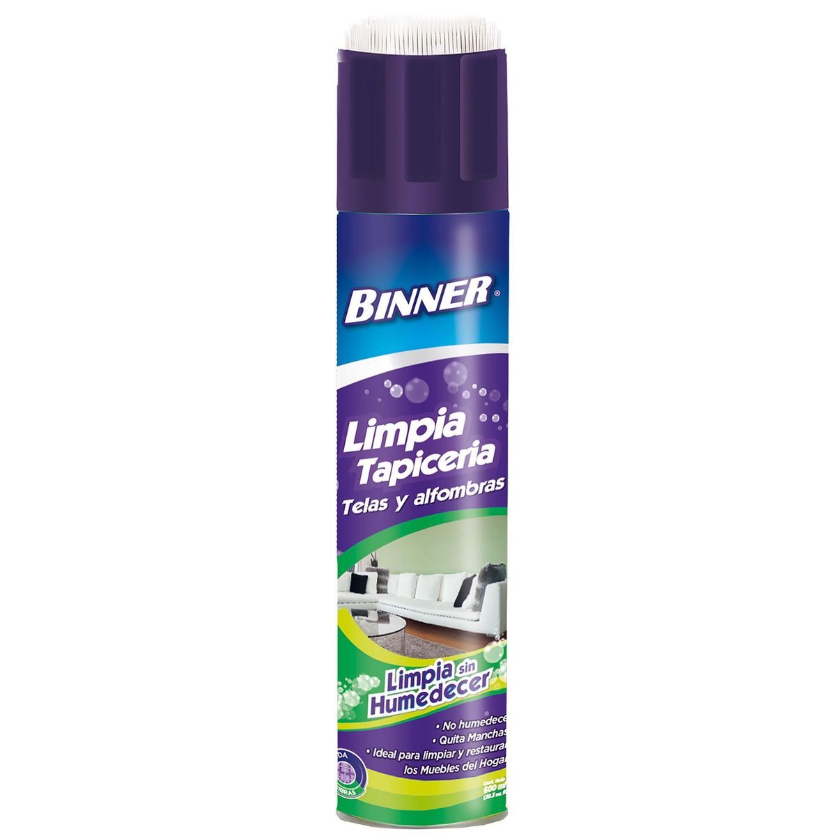 BINNER - Limpiador en espuma para tapicería 600 ml