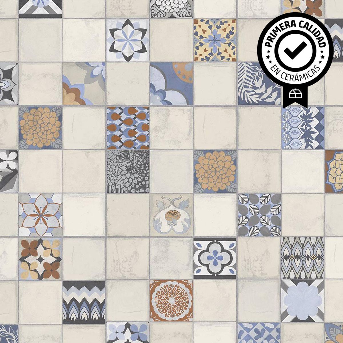 CORDILLERA - Cerámica 45.3x45.3 cm Quadrat Multicolor 2.05 m2