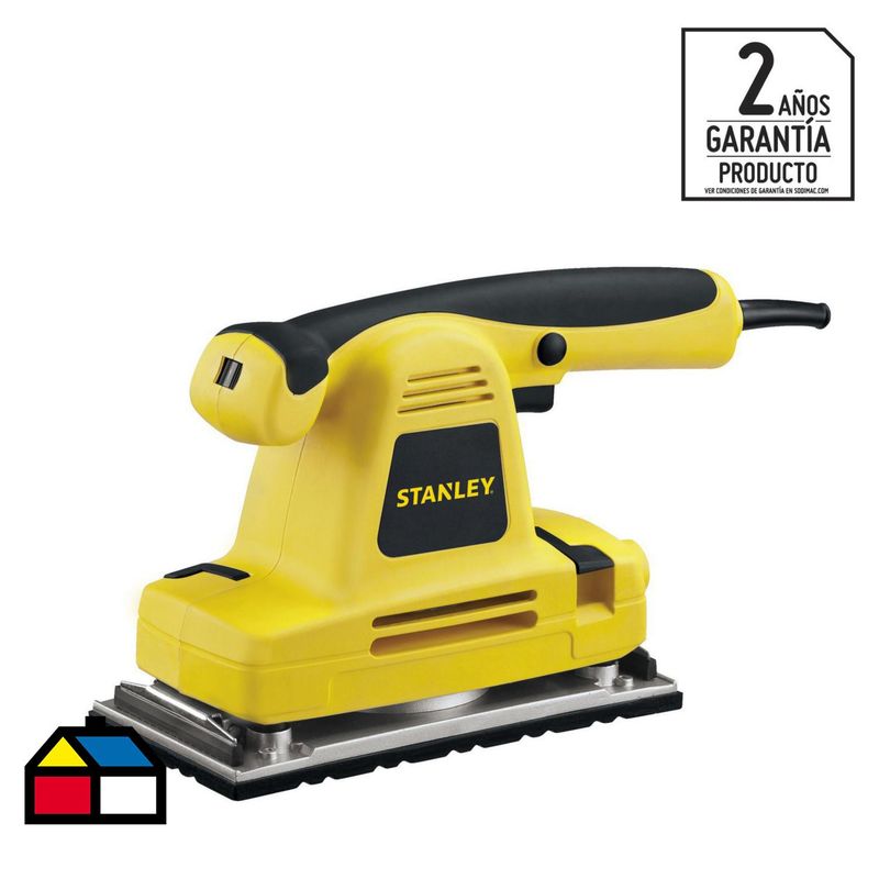 STANLEY - Lijadora orbital eléctrica 310W