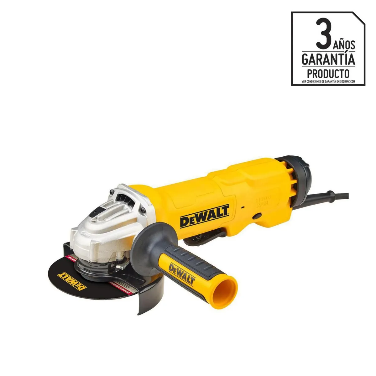 DEWALT - Esmeril angular eléctrico 5" 1500W