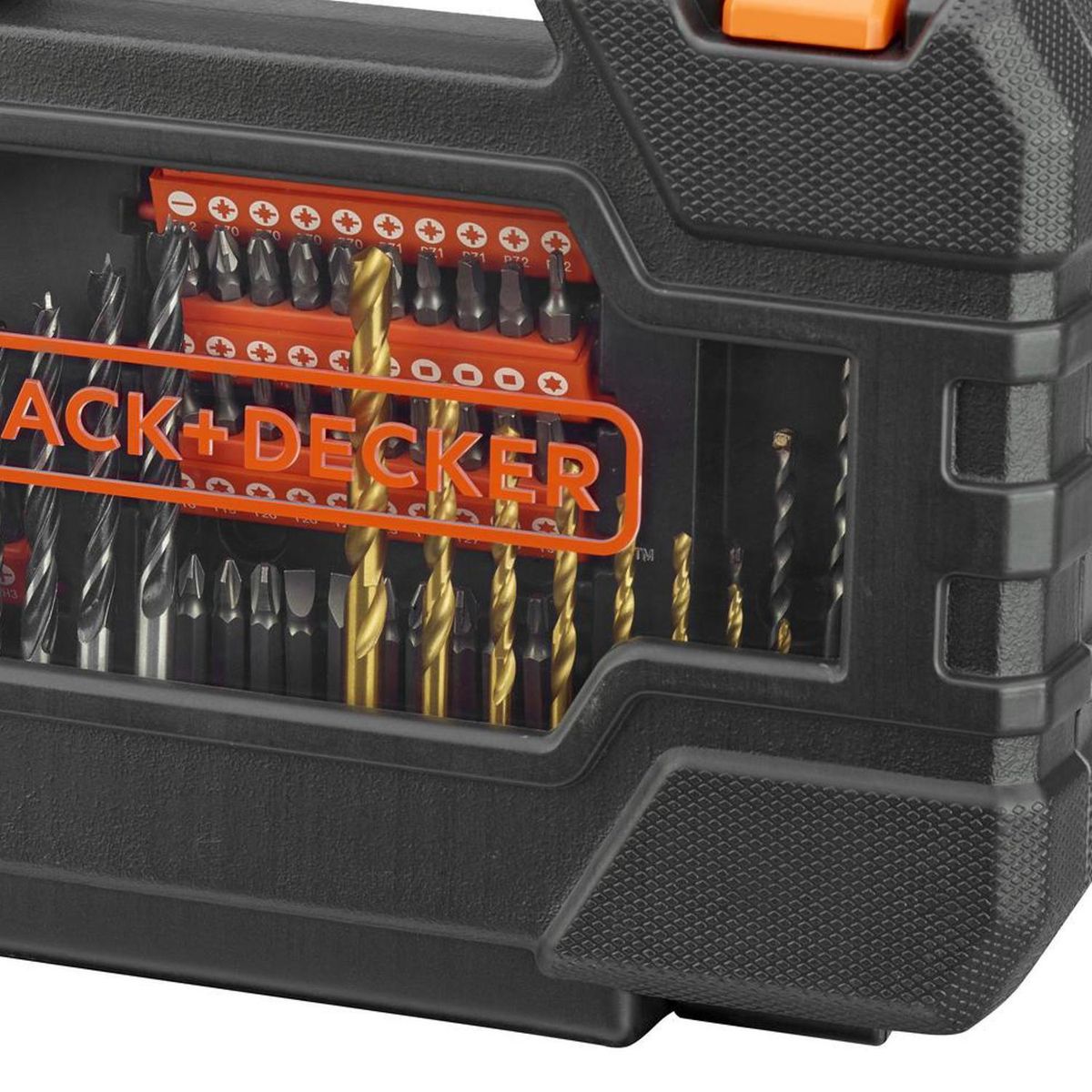 BLACK+DECKER - Kit de brocas + puntas 104 piezas