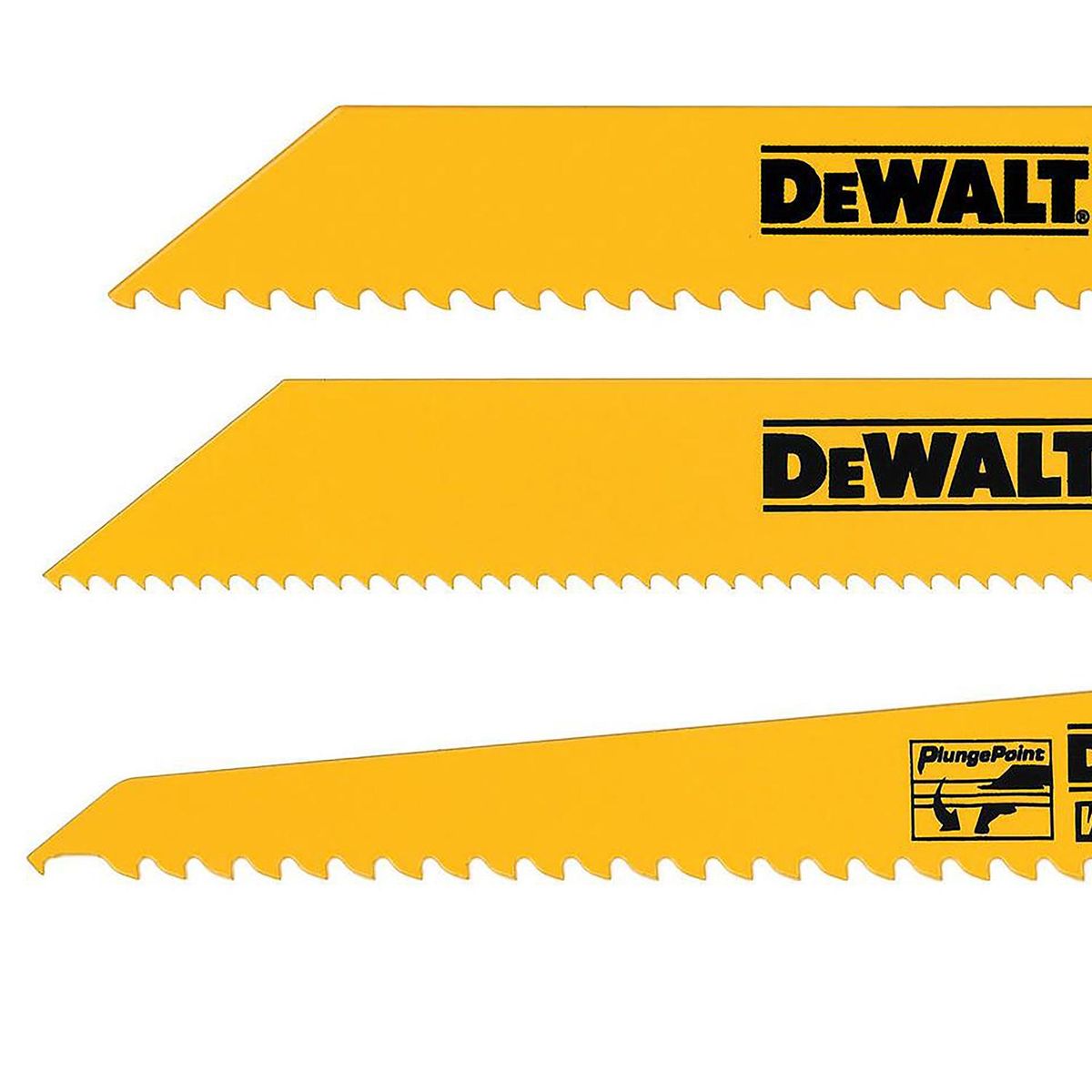 DEWALT - Set 5 hojas Sierra Sable 6"