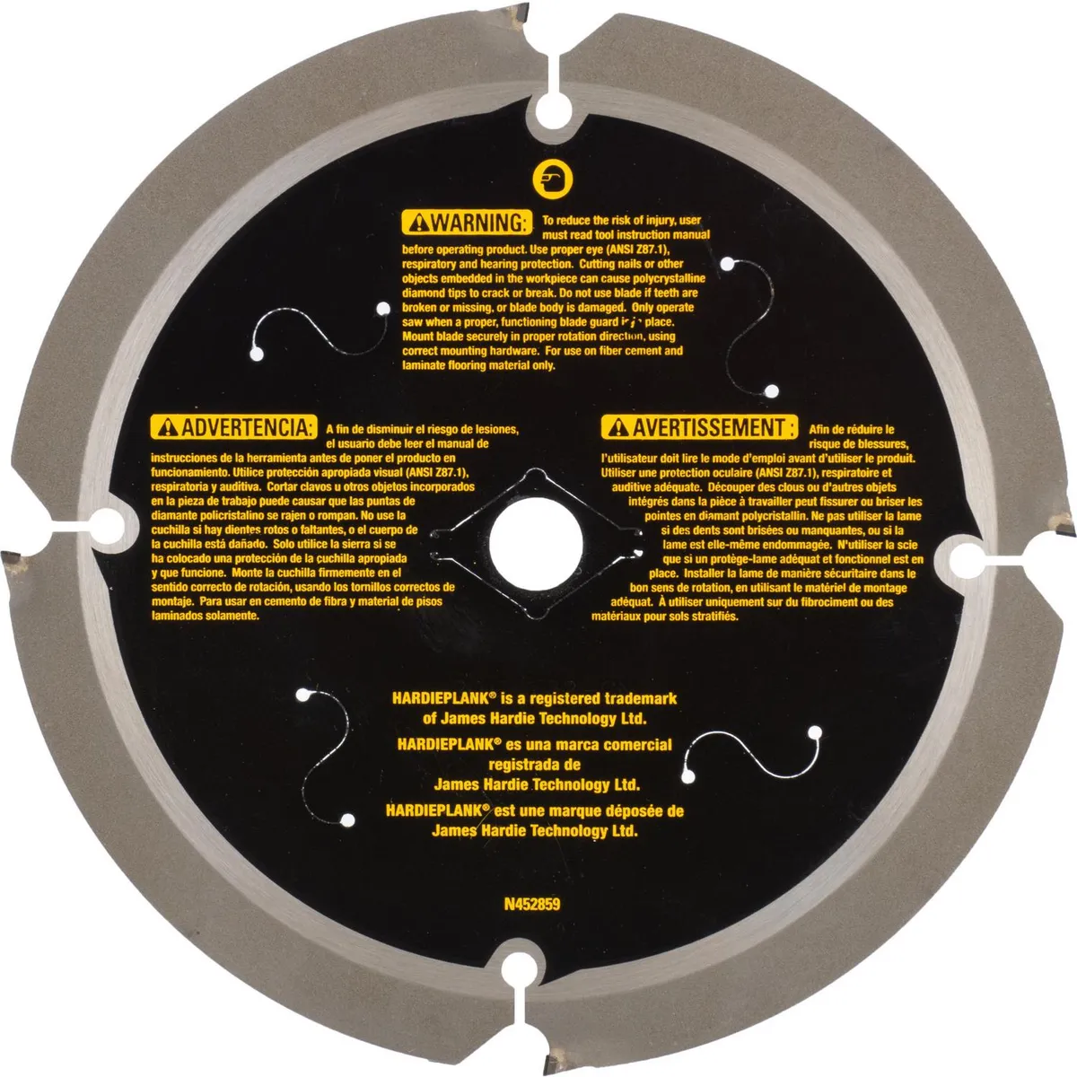 DEWALT - Disco De Sierra Circular 7 1/4" 4 Dientes