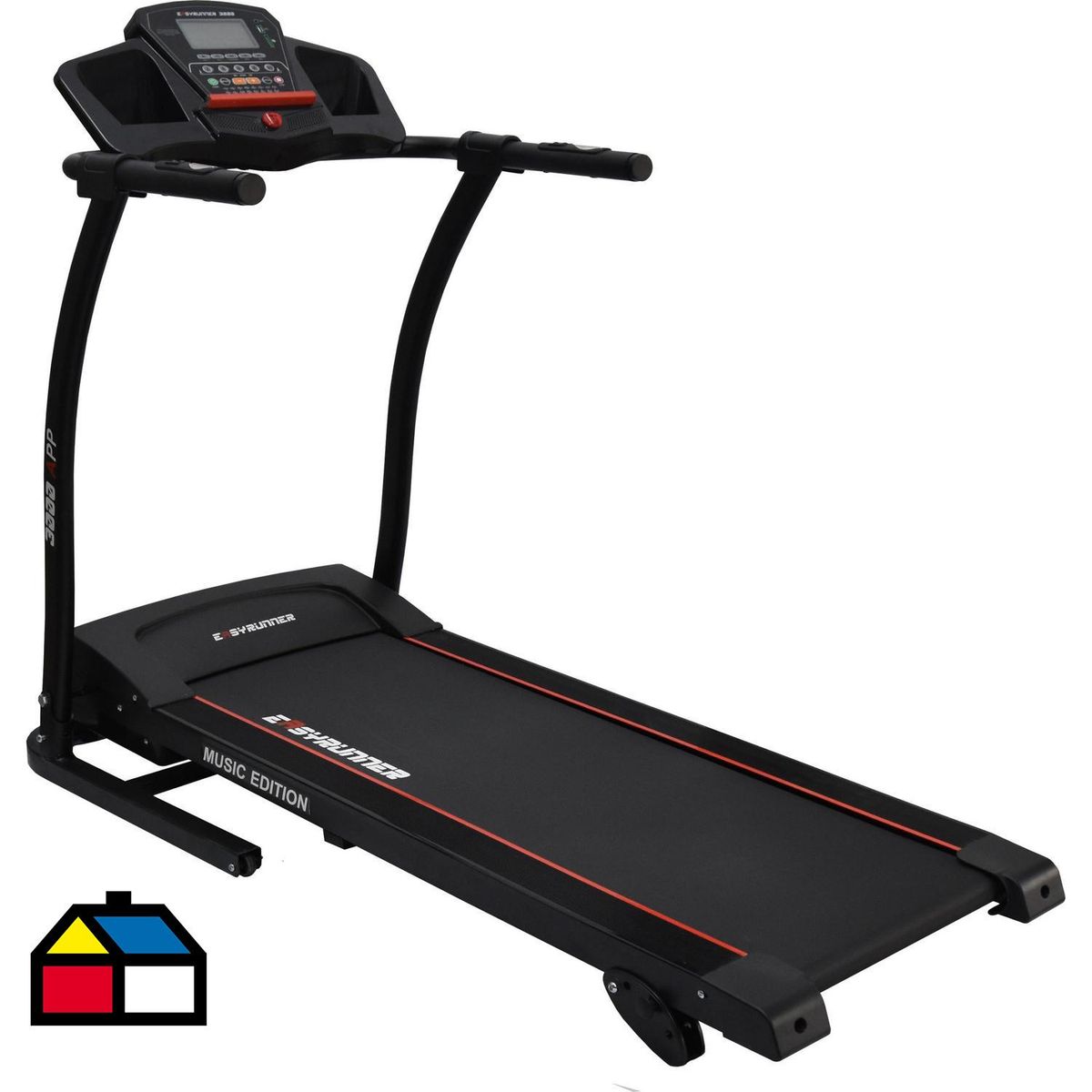 EASYRUNNER - Trotadora Eléctrica Hogar 3000 App 1.5 HP 68x150 cm Negro