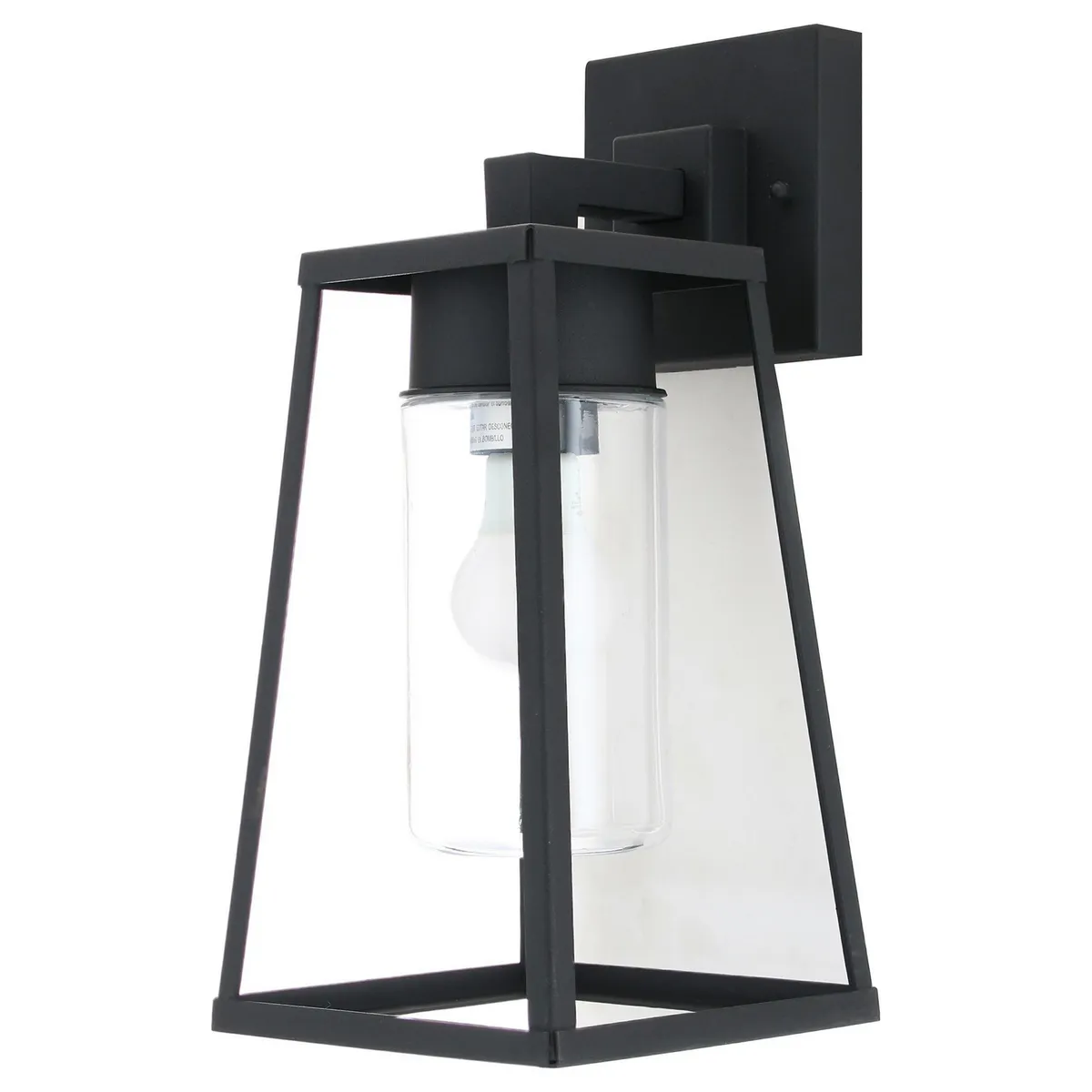 JUST HOME COLLECTION - Farol de muro 60 W negro