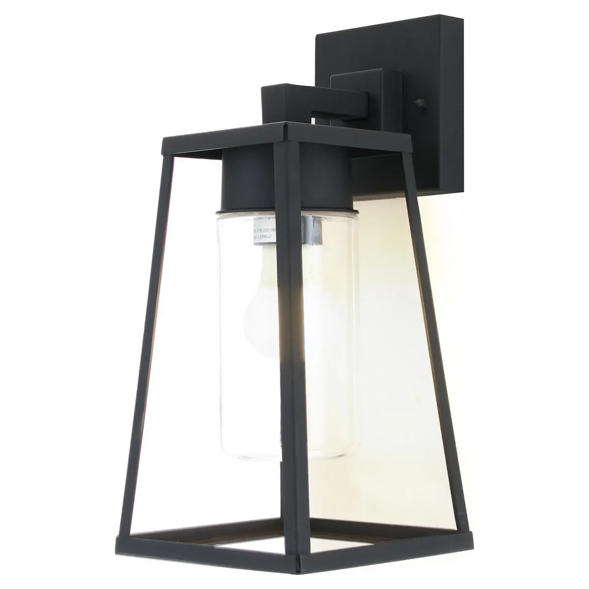 JUST HOME COLLECTION - Farol de muro 60 W negro
