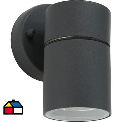 Apliqu de muro LED 4 W negro mate.