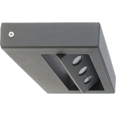 Apliqu de muro LED 7,5 W Gris