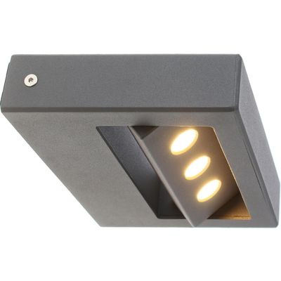 Imagen 2 del producto Apliqué de muro LED 7,5 W Gris