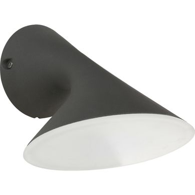 Apliqu de muro LED 6 W negro mate