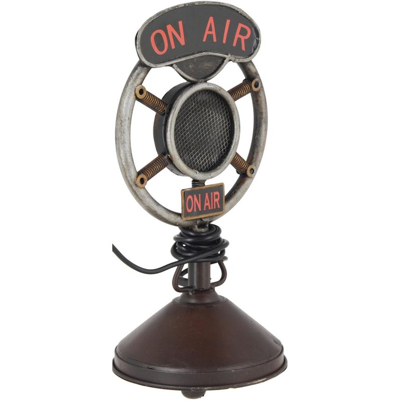 VGO - Radio decorativa 24x11 cm metal