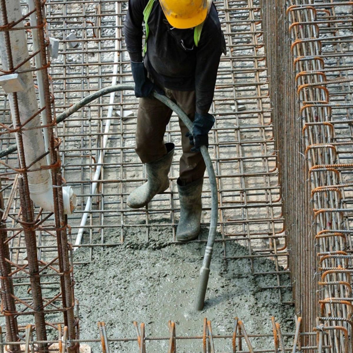 EMAQUIP - Sonda vibradora 45 mm acero