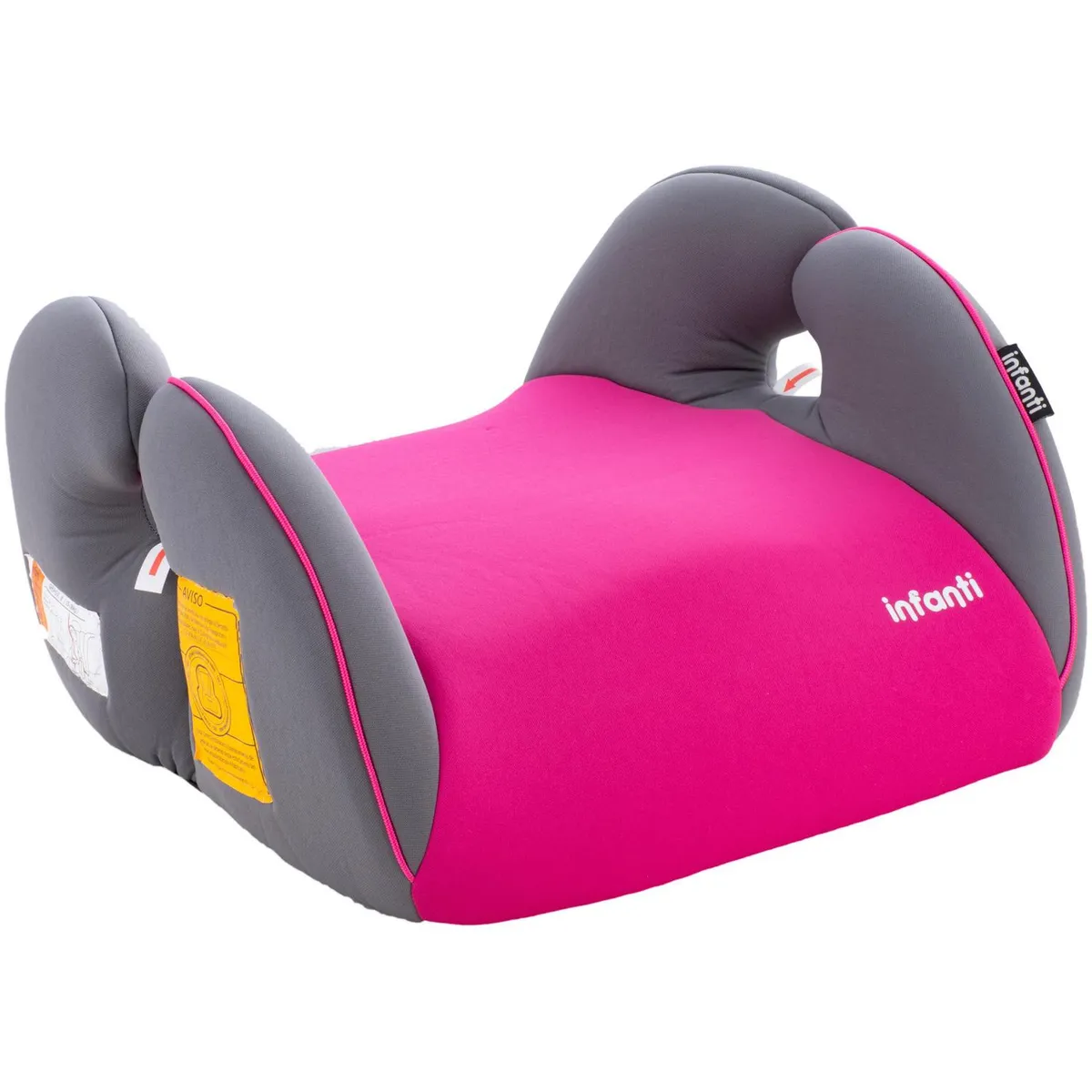 INFANTI - Alzador Infantil Auto Infanti Fibra Rosado Desde 6 Años