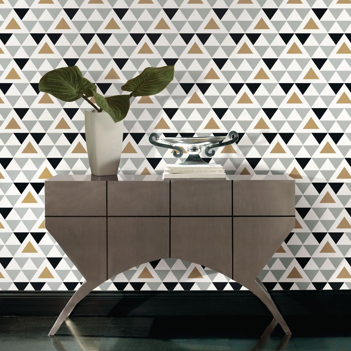 ROOMMATES - Rollos Adhesivos Reutilizables geométrico 52x503 cm