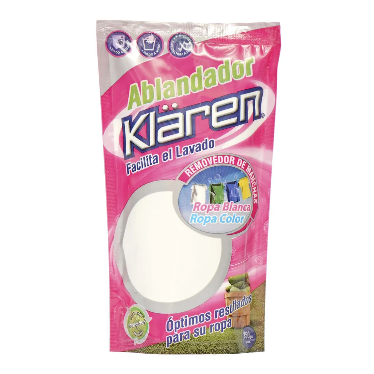 KLAREN - Ablandador en polvo 250 gr bolsa