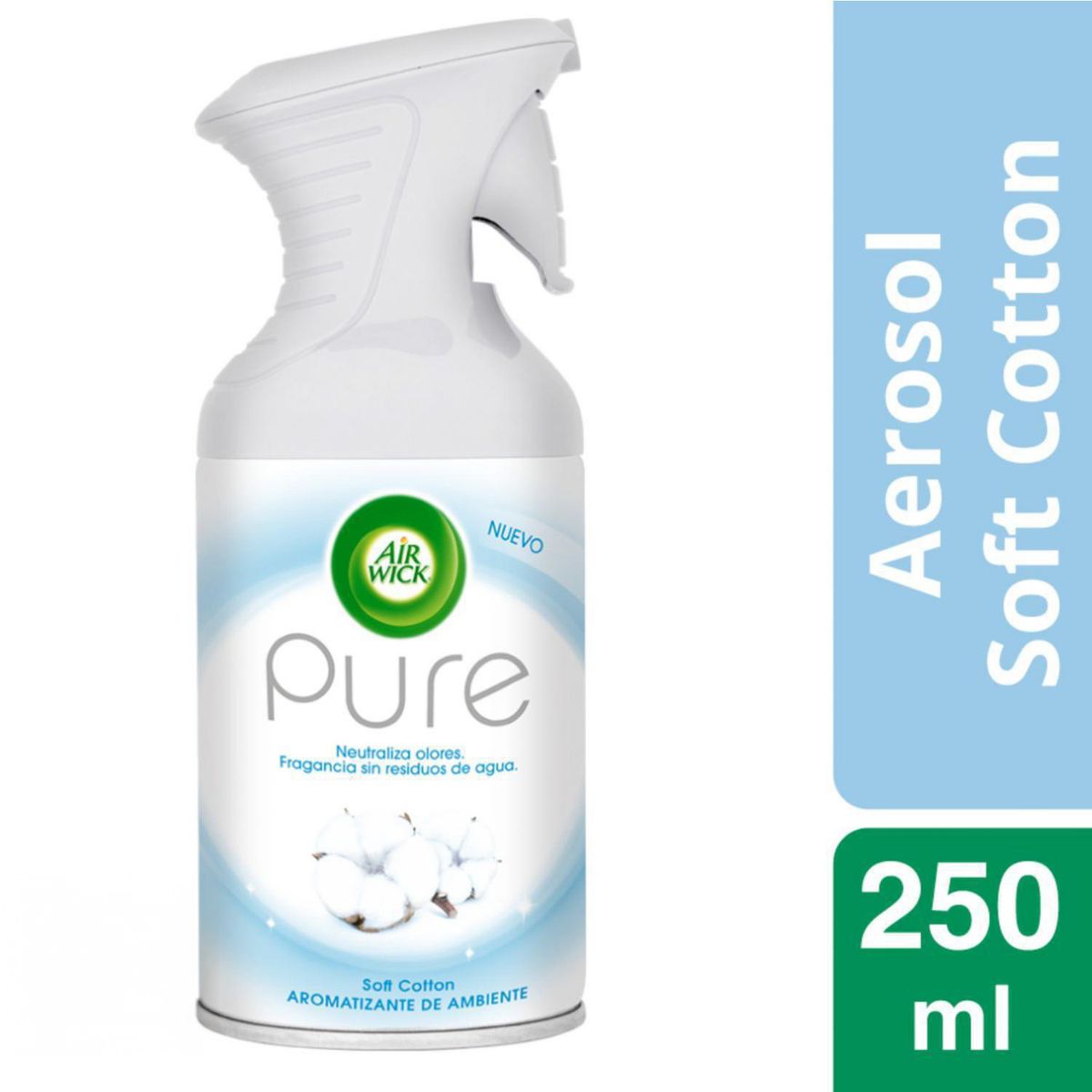AIRWICK - Spray Pure Suavidad de algodón 0.25 l