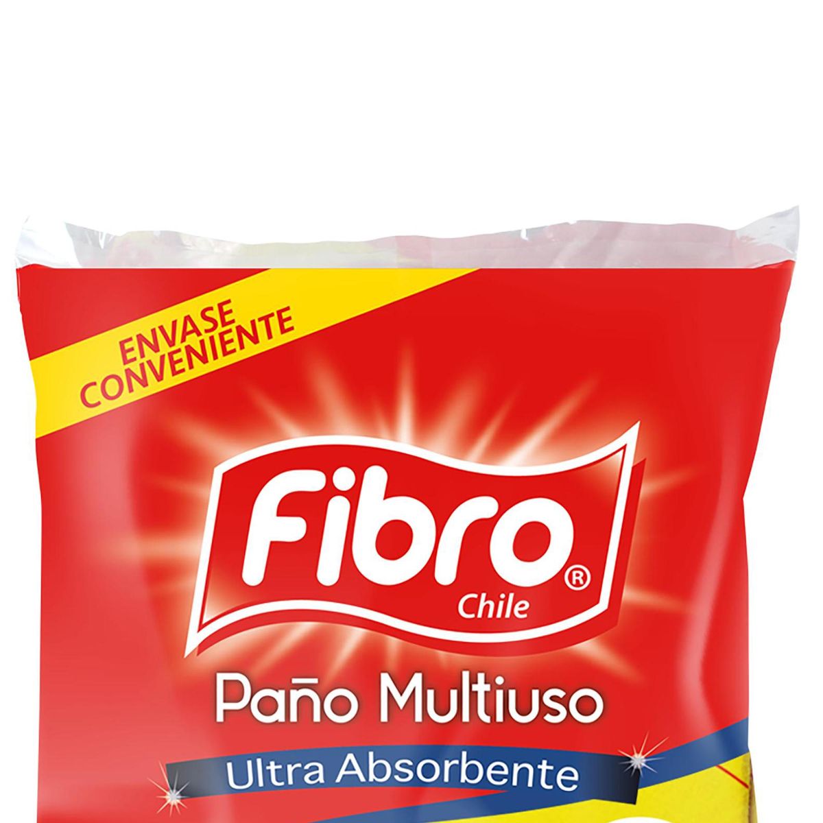 FIBRO CHILE - Set de Paños Multiuso Fibro Chile 8 Unidades Limpieza Hogar