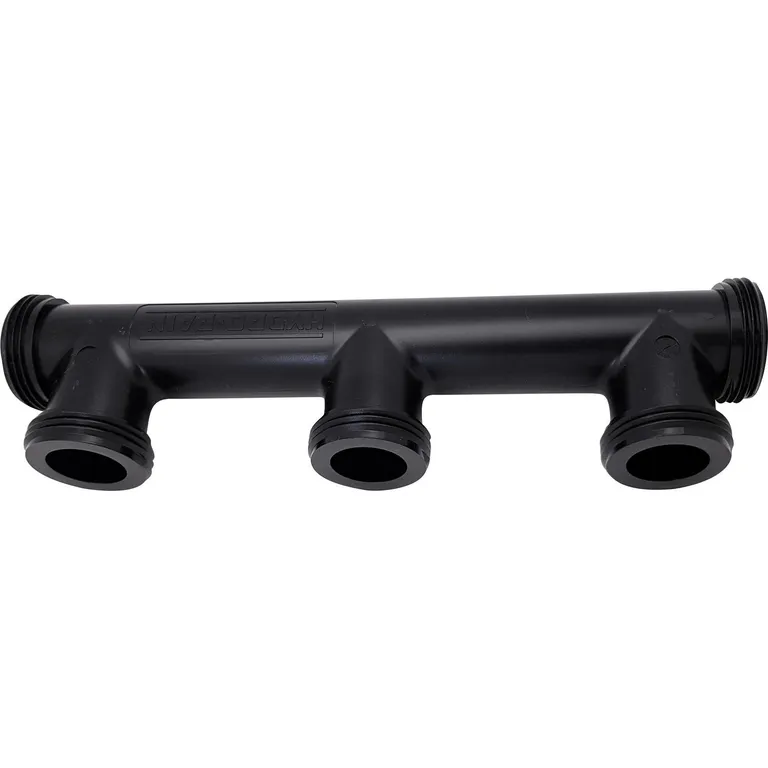 Tubo Manifold plástico 3 salidas 30 cm