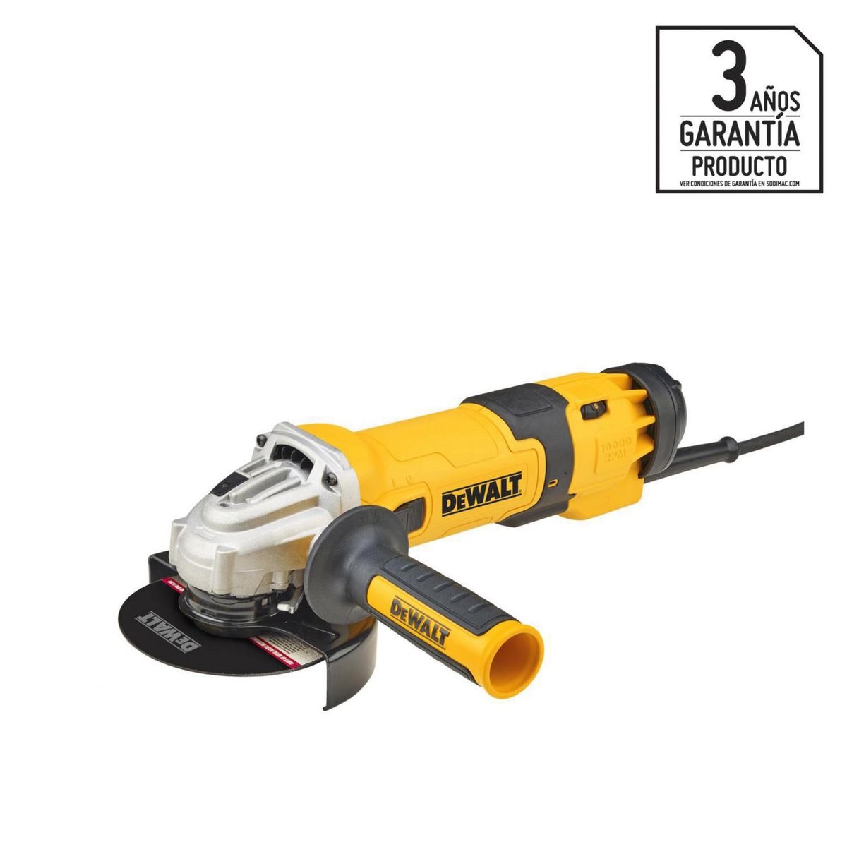 DEWALT - Esmeril angular eléctrico 5" 1500W