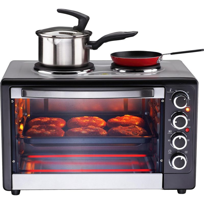 BLANIK - Horno eléctrico 45 litros negro